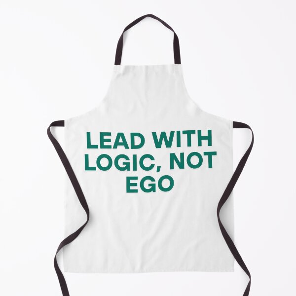 Item preview, Lead With Logic, Not Ego Tee designed and sold by MGR LABEL.