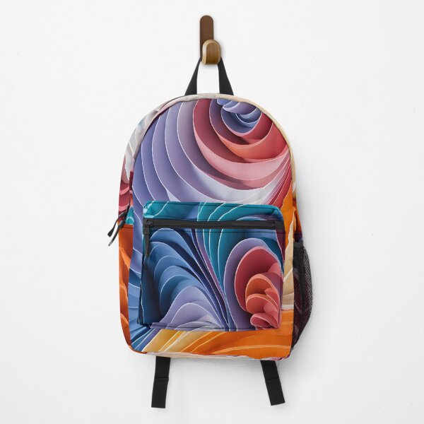 Item preview, Colorful Layered Paper Swirls designed and sold by Pixevol.