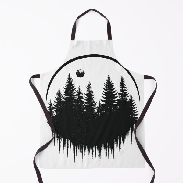 Item preview, Misty Pine Forest Reflection at Twilight designed and sold by RobotKiller128.
