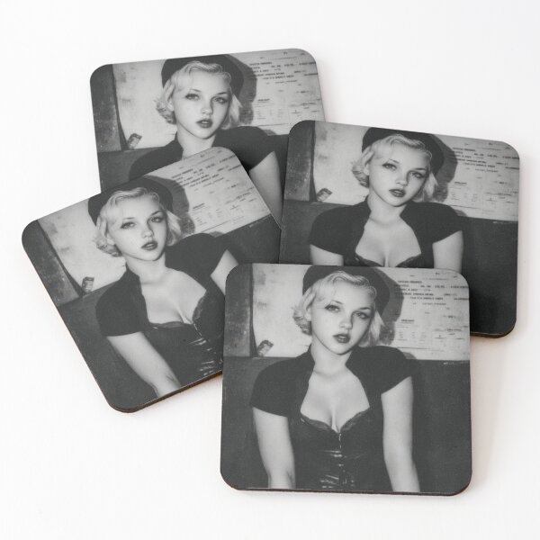 Item preview, Pretty blonde posing at the airport designed and sold by Piotrek0001.