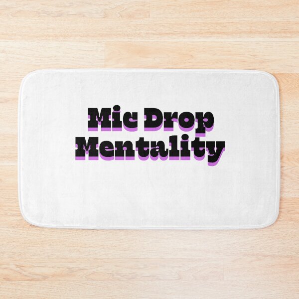 Item preview, Mic Drop Mentality Tee designed and sold by MGR LABEL.