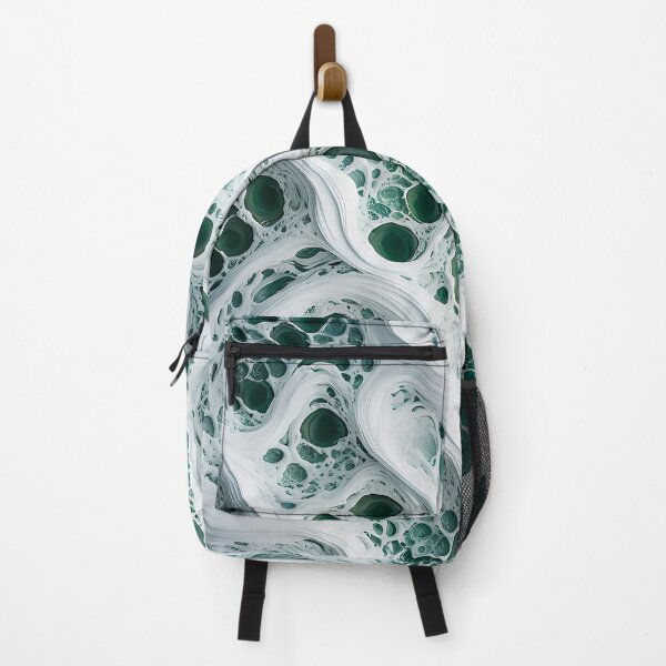 Item preview, Abstract White Structure with Teal Cavities designed and sold by Pixevol.