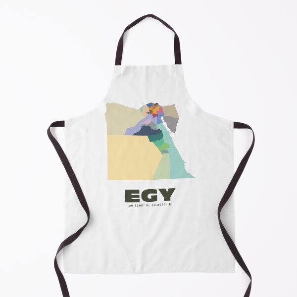 Item preview, Colorful Map of Egypt - Modern Egypt Map Design designed and sold by CartoPrints.