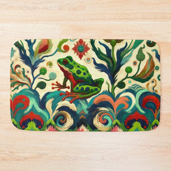 Item preview, Frog in Tapestry designed and sold by ViaARTfactory.