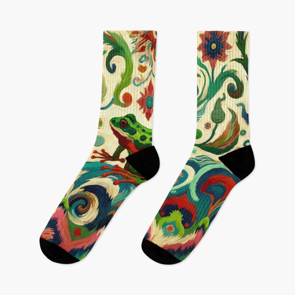 Item preview, Frog in Tapestry designed and sold by ViaARTfactory.