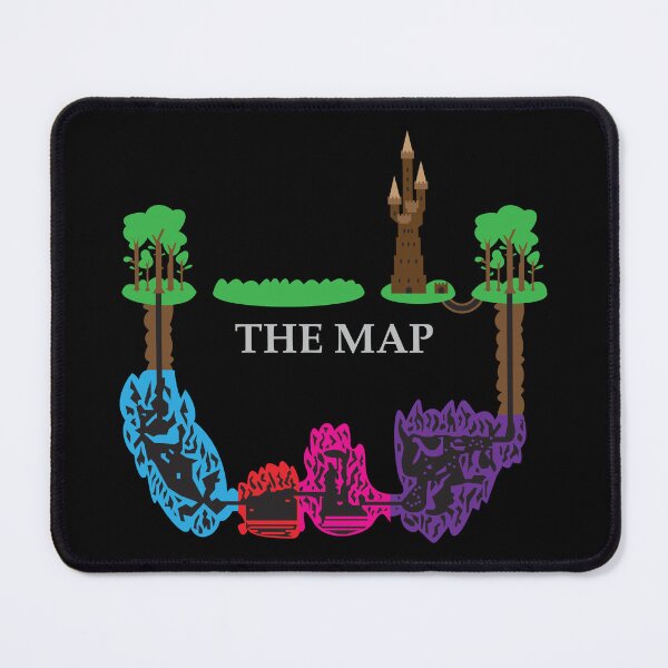 Item preview, Wizards & Warriors Map designed and sold by Feral Pug.