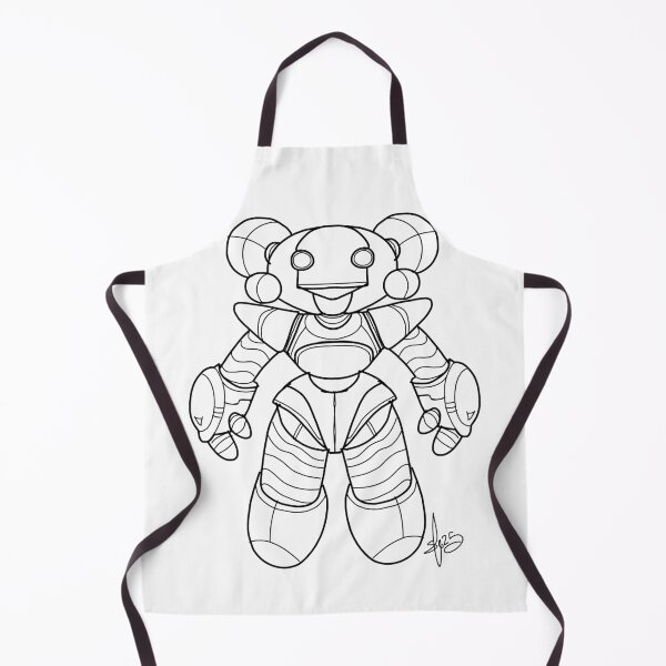 Item preview, Girl robot design black lines designed and sold by Pittstop.