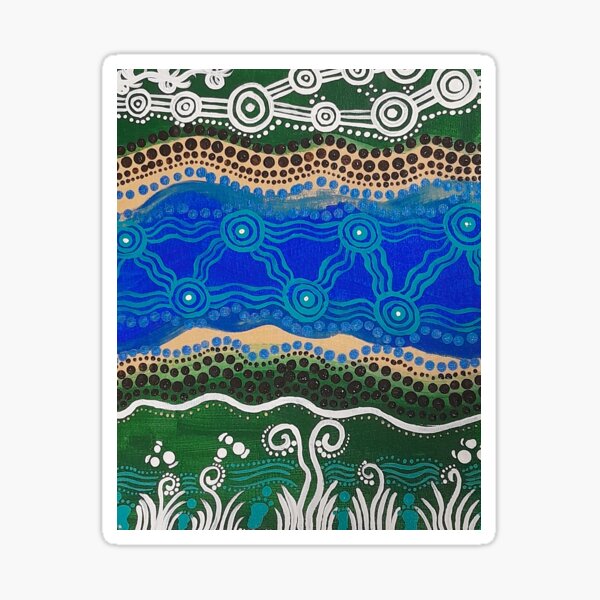 Item preview, Boundary / Growth. "Riverbank" designed and sold by KumilArt.