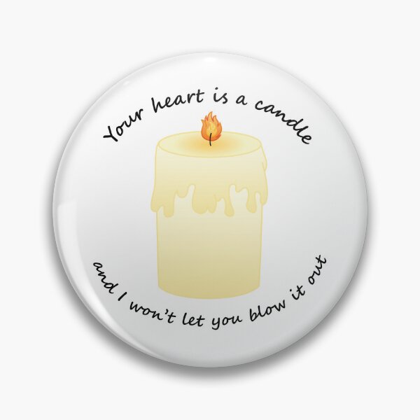 Item preview, Candle (I Won't Let You Blow It Out)(Black Text) designed and sold by libertyp1006.