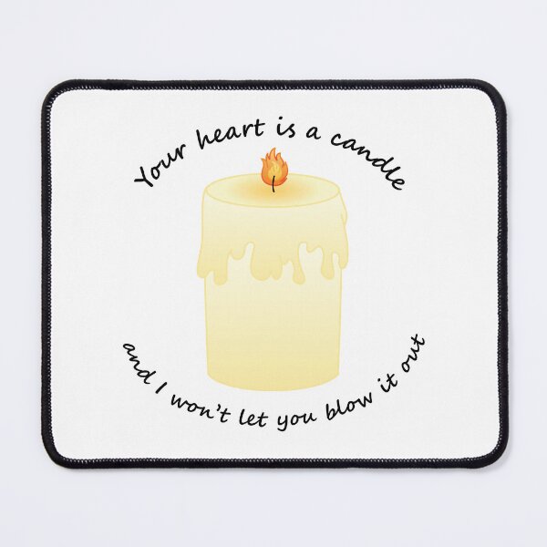 Item preview, Candle (I Won't Let You Blow It Out)(Black Text) designed and sold by libertyp1006.