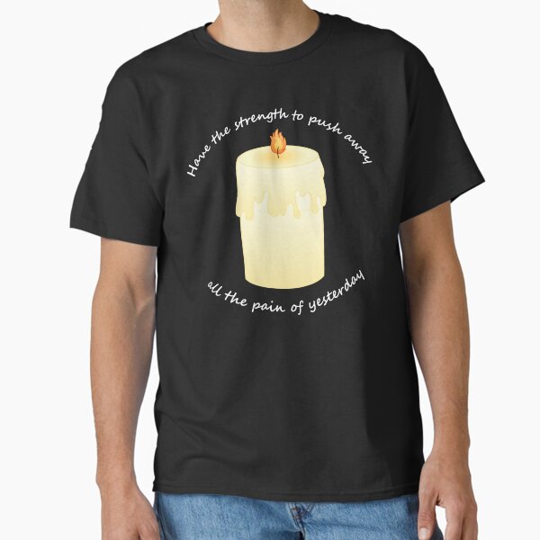 Item preview, Candle (All the Pain of Yesterday)(White Text) designed and sold by libertyp1006.
