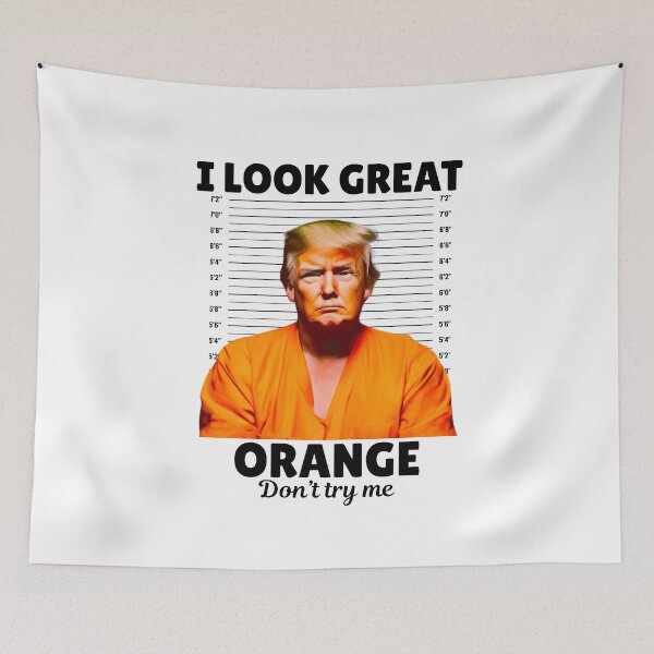 Item preview, I Look Great In Orange Don’t Try Me Trump Prison designed and sold by ThereseLyssia.