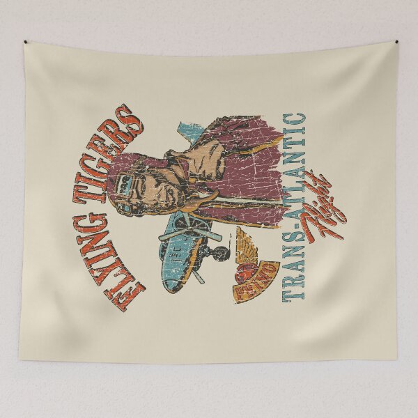 Item preview, Flying Tigers Trans-Atlantic Flight 1988 designed and sold by AstroZombie6669.
