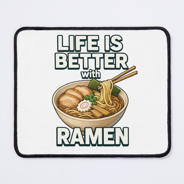 Item preview, Life is Better with Ramen - Japanese Shoyu Ramen Art designed and sold by Cozzicozzy888 | Japanese Food & Culture Art.