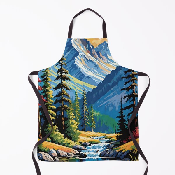 Item preview, landscape, autumn, forest, river, nature, mountains designed and sold by DonnaBlankaArt.