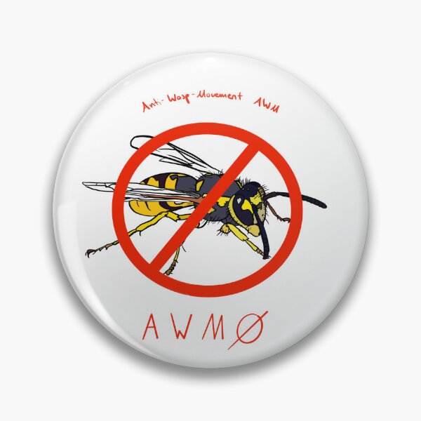 Item preview, Anti-Wasp Movement – Humorous statement against wasps designed and sold by renemo3osow.