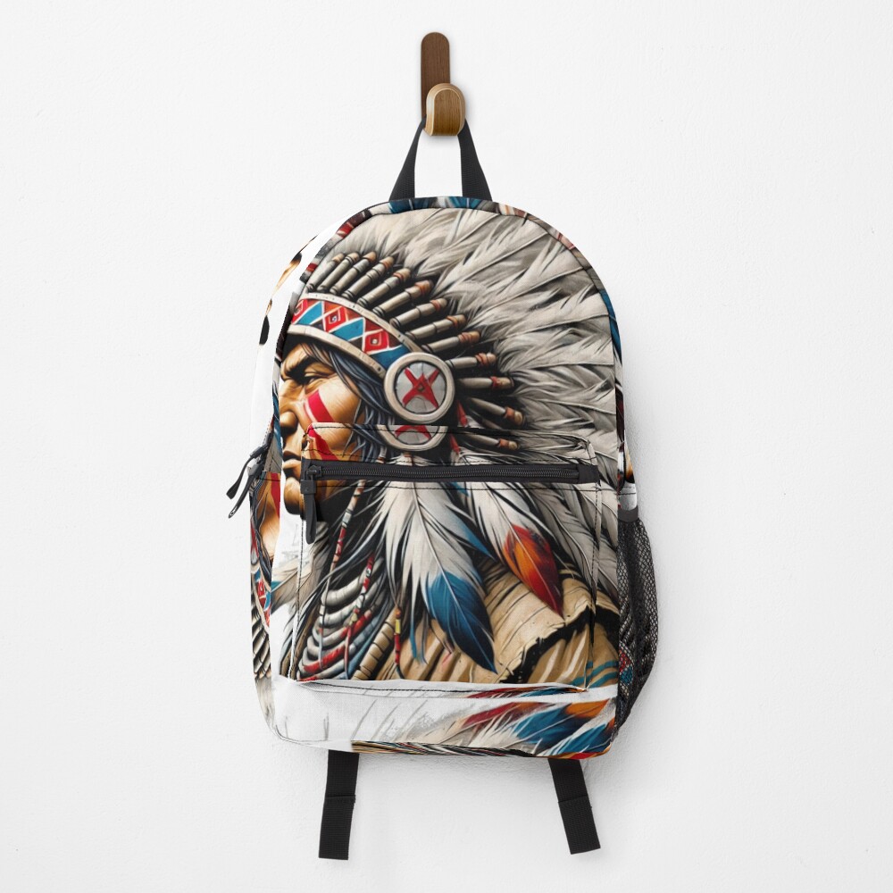 Vista previa del artículo con la obra «Mochila», diseñado y vendido por RACHAYASHOP.