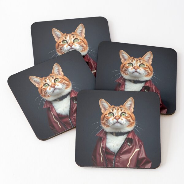 Item preview, Cat Portrait-Rockstar Cat designed and sold by Shamiel Soni.