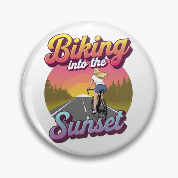 Item preview, Biking into the sunset - Im two tired - Dirt biking - Gravel biking - E biking - Beach biking - Biking summer designed and sold by JansenGS.
