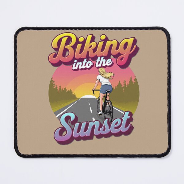 Item preview, Biking into the sunset - Im two tired - Dirt biking - Gravel biking - E biking - Beach biking - Biking summer designed and sold by JansenGS.