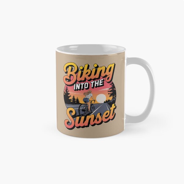 Item preview, Biking into the sunset - Im two tired - Dirt biking - Gravel biking - E biking - Beach biking - Biking summer designed and sold by JansenGS.