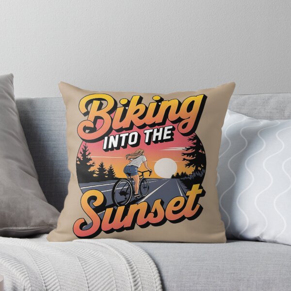 Item preview, Biking into the sunset - Im two tired - Dirt biking - Gravel biking - E biking - Beach biking - Biking summer designed and sold by JansenGS.