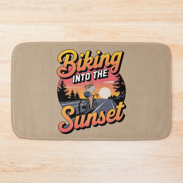 Item preview, Biking into the sunset - Im two tired - Dirt biking - Gravel biking - E biking - Beach biking - Biking summer designed and sold by JansenGS.