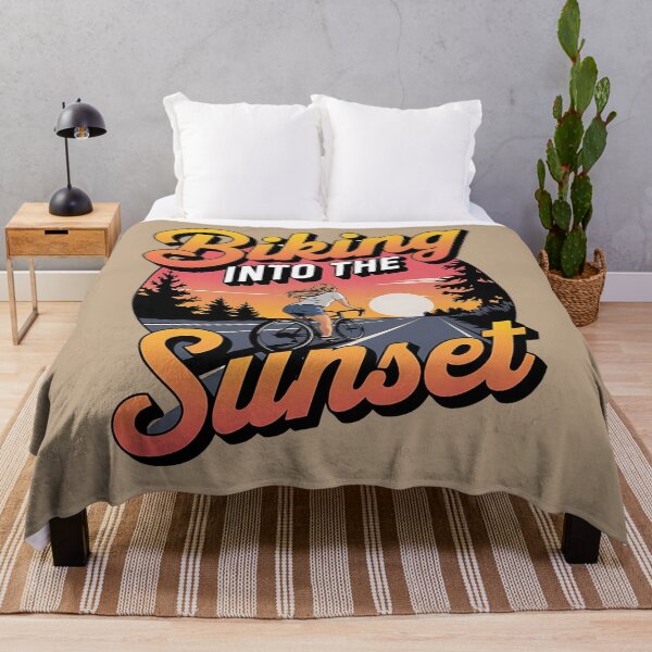Item preview, Biking into the sunset - Im two tired - Dirt biking - Gravel biking - E biking - Beach biking - Biking summer designed and sold by JansenGS.