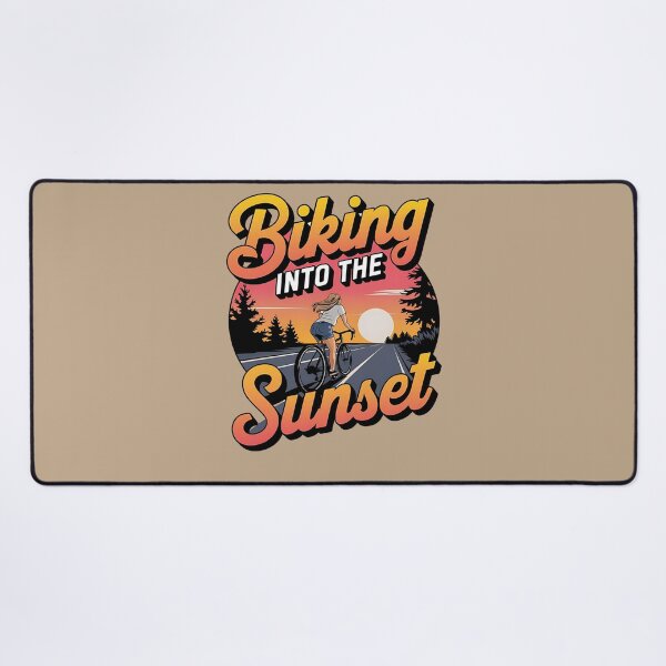 Item preview, Biking into the sunset - Im two tired - Dirt biking - Gravel biking - E biking - Beach biking - Biking summer designed and sold by JansenGS.