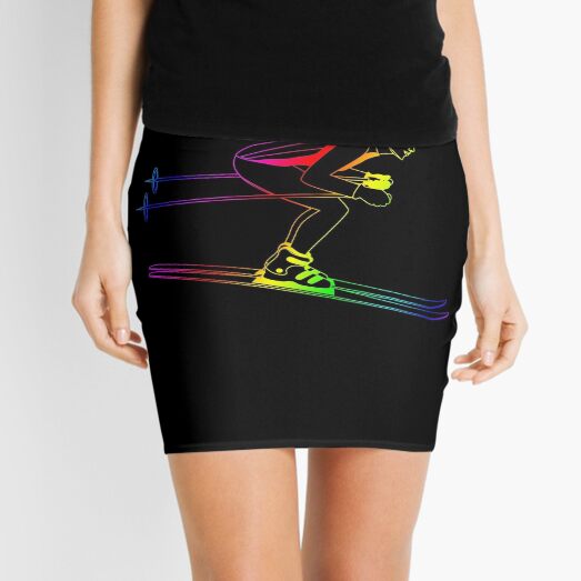 skier jump Mini Skirt