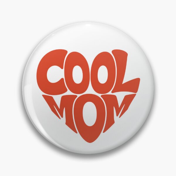 Item preview, Cute stylized heart with the inscription Cool Mom. designed and sold by SaraSumi.
