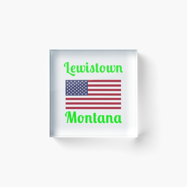 Item preview, Lewistown Montana - Stylish Prints, designed and sold by Fleetwood1994.