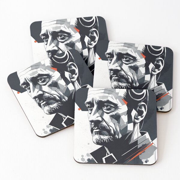 Item preview, man, biorobot, beautiful, portrait, designed and sold by DonnaBlankaArt.