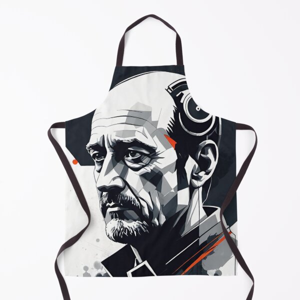 Item preview, man, biorobot, beautiful, portrait, designed and sold by DonnaBlankaArt.