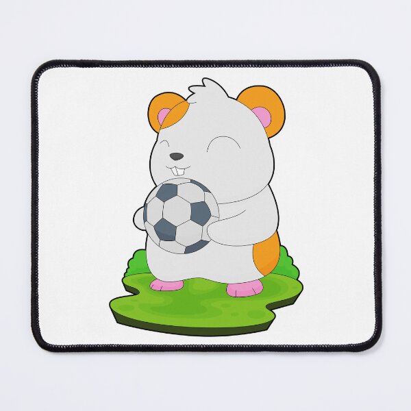 Item preview, Hamster Soccer player Soccer designed and sold by Snabdesign84.