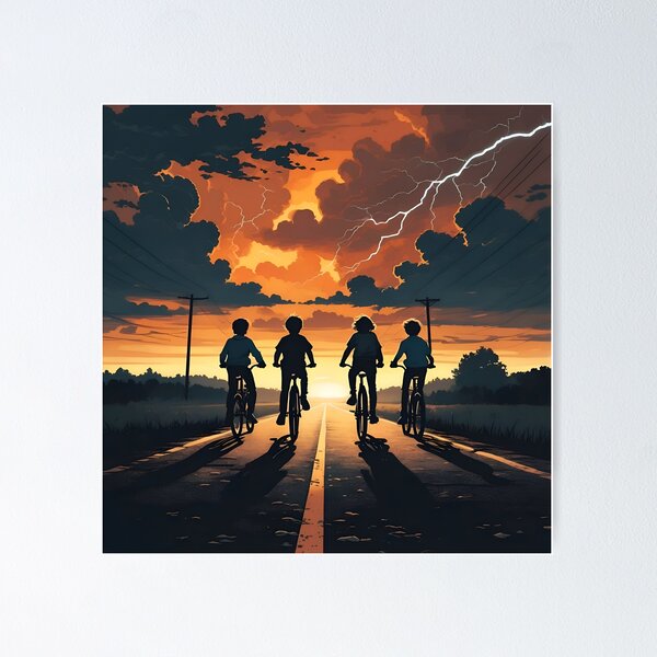 Item preview, Stranger Things – Ride Into the Darkness designed and sold by DanielBDesigns.