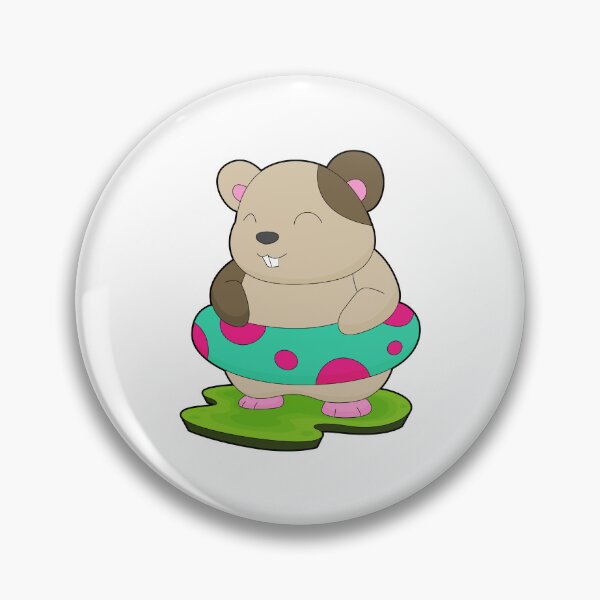 Item preview, Hamster Swimming Inflatable float Summer designed and sold by Snabdesign84.
