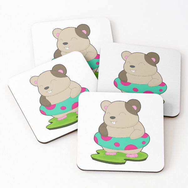 Item preview, Hamster Swimming Lifebuoy designed and sold by Snabdesign84.