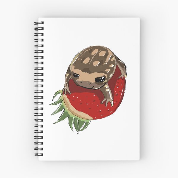 Item preview, African Rain frog on Strawberry 2025 xx designed and sold by MysticRacoon6.