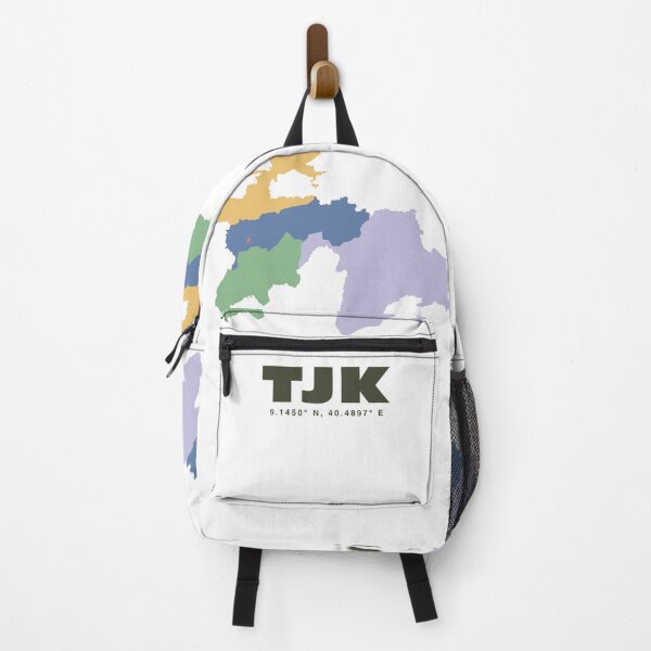 Item preview, Tajikistan Map Print - Colorful Region Map Print designed and sold by CartoPrints.