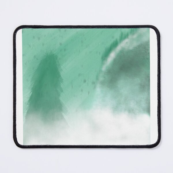 Item preview, Foggy tranquility – green forest in the haze designed and sold by renemo3osow.