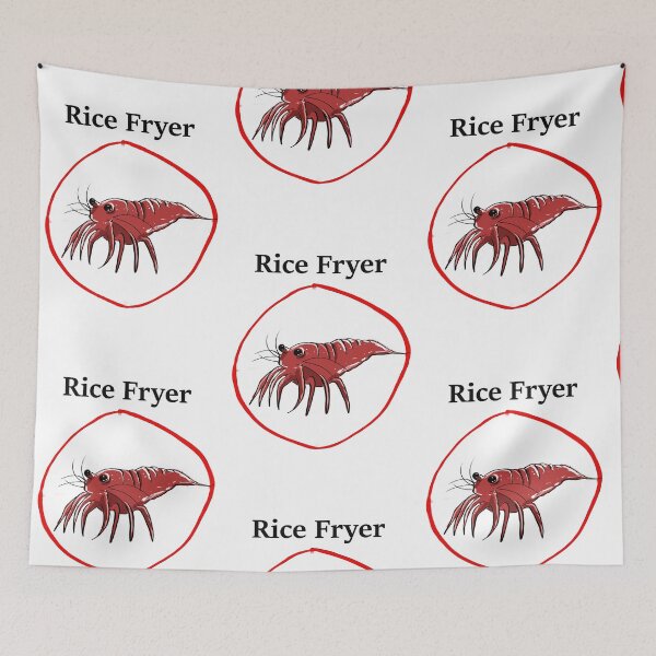 Item preview, Rice frying shrimp! designed and sold by MysticRacoon6.