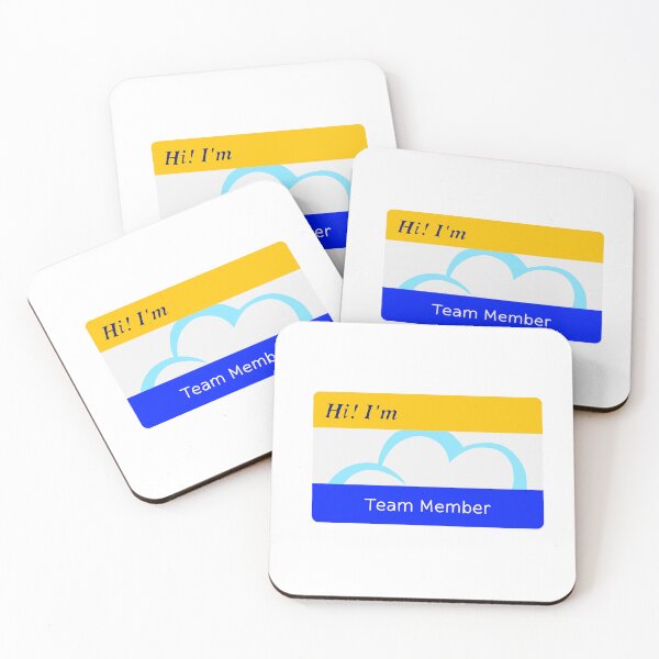 Item preview, Cloud 9 Name Tag designed and sold by emmalouise-.
