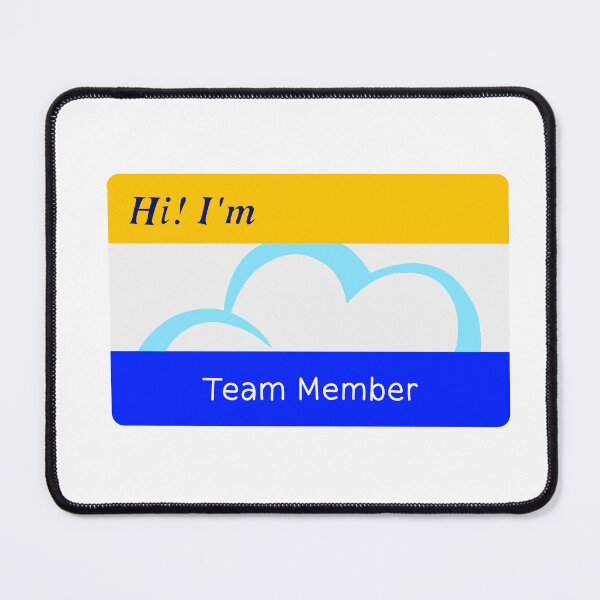 Item preview, Cloud 9 Name Tag designed and sold by emmalouise-.