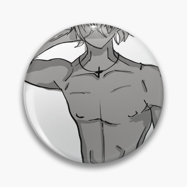 Item preview, Sexy male pose for t-shirt and blankets designed and sold by MysticRacoon6.