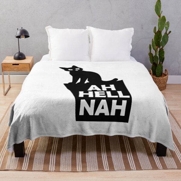 Item preview, Ah Hell Nah Cat designed and sold by Ferret Designs.
