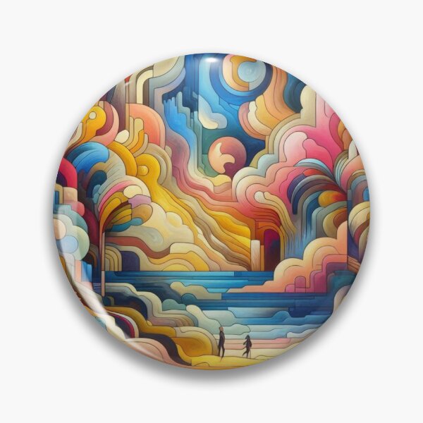 Item preview, Colorful chaos by the sea designed and sold by Sigtrix.