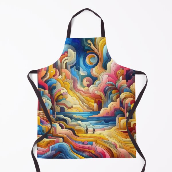 Item preview, Colorful chaos by the sea designed and sold by Sigtrix.