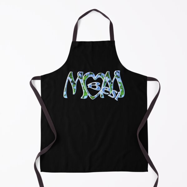 Item preview, best mom with heart and forget-me-not designed and sold by MyREDBlack.