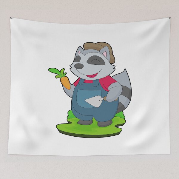 Item preview, Racoon Farmer Carrot designed and sold by Snabdesign84.